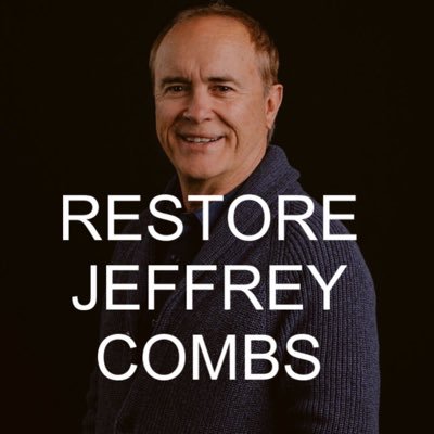 Twitter please restore Jeffrey Combs! Just holding onto this name until you restore his account. I am not Jeffrey Combs, do not follow me.