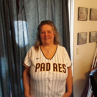 I work with people who have dementia and alzheimers. I love the Padres and Chargers. I back the blue 100%!