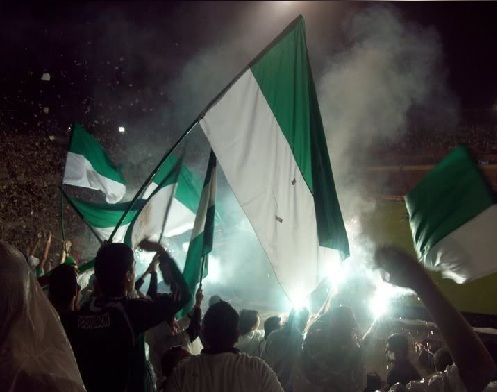 Orgullosamente barra del club mas popular de Colombia, Atlético Nacional de Medellín. #LaFiestaEsVerdolaga http://t.co/naFkrfOZS7