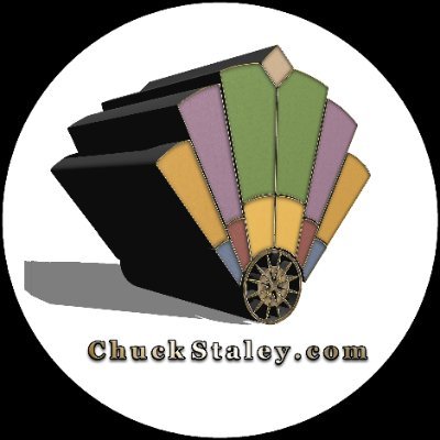 92-Year-Old LA Artist/Director Chuck Staley ◾ Art Deco Designs. Colorizing Stars of the Silent Screen + Ziegfeld Follies.  Hi-res Prints & Merch. Longevity.