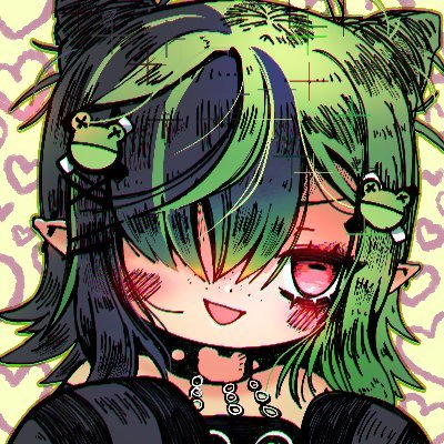 hi im froggy!! i stream on twitch! d: @SheepyIris | h&i: @PumpkinSynth  @ilgke is the loml 💚 🐸 https://t.co/I3dI2J2DdM #froggirlart