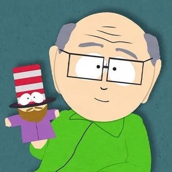 Teacher at South Park Elementary. 45th President of the United States of America. “Where my country gone?” (Writer in mid twenties).