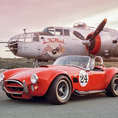 A spectacular showcase of the world's coolest #cars, #trucks, #motorcycles, #aircraft and more at Half Moon Bay (CA) Airport is on hiatus until further notice.