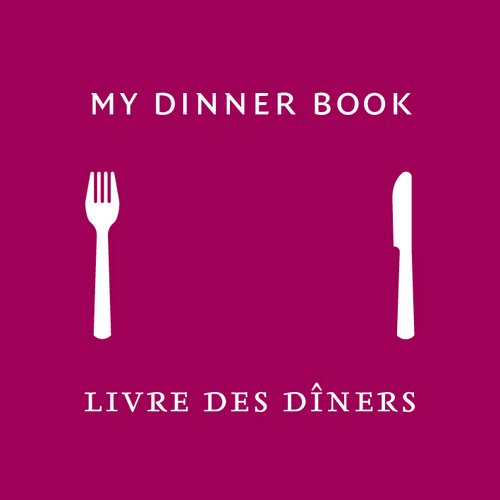 My Dinner Book, een boek en iPhone-app waar je herinneringen van onvergetelijke etentjes vastlegt en deelt. Tweets over recepten, kooktips voor groepen & meer.