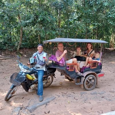 I am a professional Tuktuk Driver service in Siem Reap Cambodia kingdom of wonder could speak Thai and English languages and could provide the tour for you guys