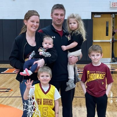 Husband, Father, Teacher, Head Boys Basketball Coach at New Bremen