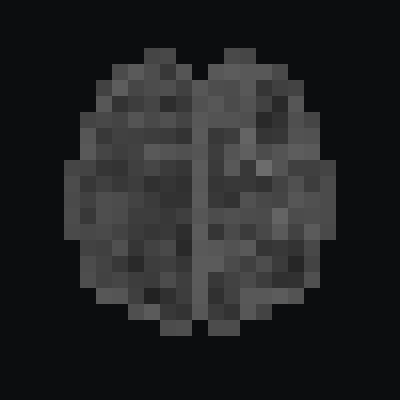 Animated pixel art brains
100 pieces digital art collection represents Thoughts of AI