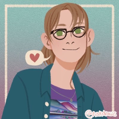 Trash bin nerd queer. Librarian. 28 years old. she/they/ze pronouns. Non-binary woman/femme/void person. Avatar from a picrew by @nakdraws.