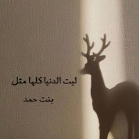 🦌 (@bint_hamed11) Twitter profile photo