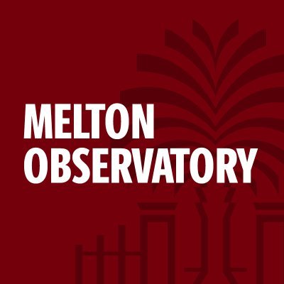 The Melton Observatory is open for stargazing on clear Monday evenings from 9:00 to 11:00 pm! For weather updates, please visit https://t.co/Lu9fRp486e.