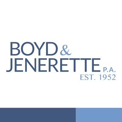 Boyd & Jenerette, P.A. is a leading full service law firm that focuses its practice on providing high quality legal representation.