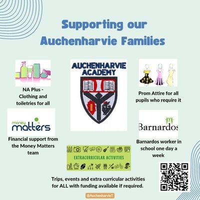 Supporting the Auchenharvie community families in any way we can while ensuring equity is at the heart of all that we do 💙