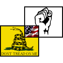 OccupyParty1's profile picture. Trying to find common ground between #ows and #teaparty