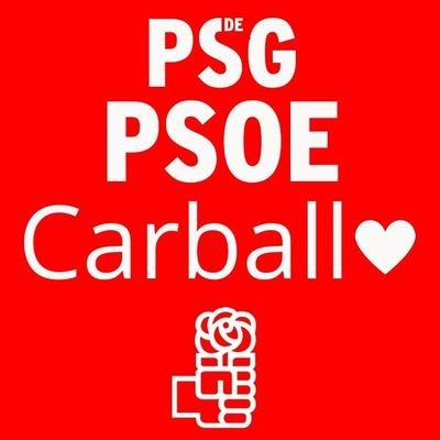 Twitter oficial da Agrupación Socialista de Carballo.