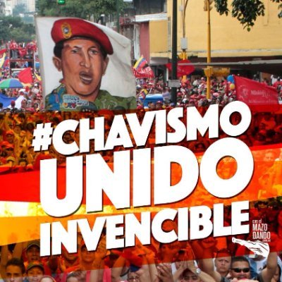 TOD@S l@s Revolucionari@s acompañando y respaldando 
a l@s candidat@s de la Patria, l@s del @PartidoPSUV, l@s de @chavezcandanga