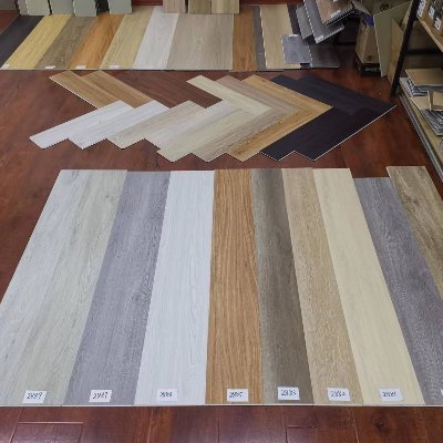 Chongnuo (Shandong) New Material Co., Ltd. SPC flooring production factory in China.