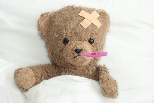I'm an old sick bear named Rubella bear. My owner is E. De Waal who doesn't show me the attention I deserve... Cough Cough....