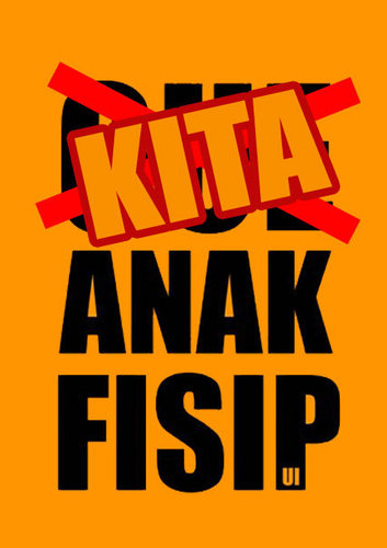 FisipUIYeah's profile picture. Lo Anak FISIP? Gue Juga Anak FISIP, KITA Anak FISIP!