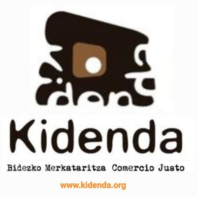 Kidenda
Comercio Justo - Bidezko Merkataritza - Fair Trade
Asociación formada por Cáritas Bizkaia, Misiones Diocesanas y Alboan ONGD.
Bizkaia.
