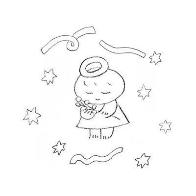 〰︎おじぎといいます〰︎天使のモチーフをメインに物を作ったり絵を描いたり〰︎minne/Instagram/SUZURIは下のリンクから