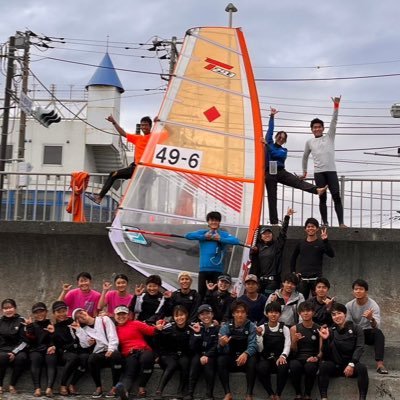 武蔵野大学ウィンドサーフィン同好会です!毎週末活動してます!武蔵野大学唯一のマリンスポーツ!!男女問わず部員、マネージャー大募集中!!お問い合わせはDMまで!! #春から武蔵野大学 #春からMU