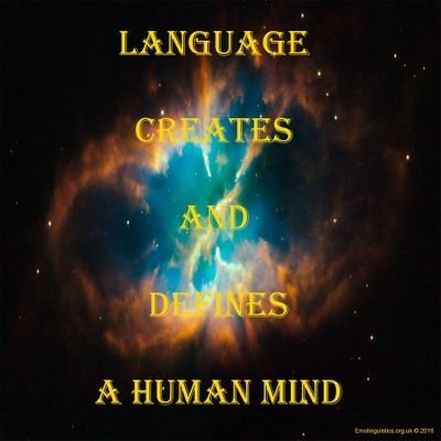 Emolinguistics's profile picture. Extreme Moderate.
Mother Nature rules, OK
Language equals human evolution. 
EQ Emotional  Reality  Vs Factual Reality. 
The Provoker

https://t.co/bZS3EYpBft