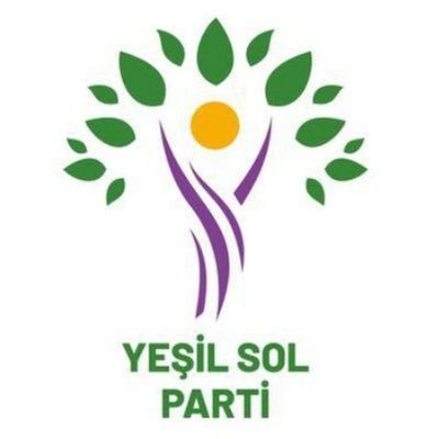 Yeşiller ve sol gelecek Partisi çalışanı