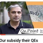 Finance, energy, urban bias. #OnPoint with Subhomoy Bhattacharjee; Author; Business Standard hack; Coordinator, CMEC--my latest voyage