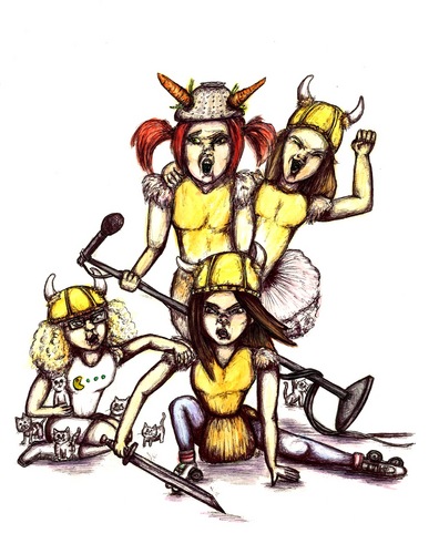 AllGirlSketch's profile picture. Hot Mess. All girl. All sketch. Changing the face of comedy four faces at a time.