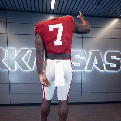 Faith.   #7 football DE University of Arkansas