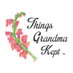 Things Grandma Kept (@ThingsGmaKept) Twitter profile photo