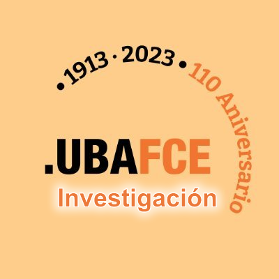 Twitter oficial de la Secretaría de Investigación - Facultad de Ciencias Económicas de la Universidad de Buenos Aires