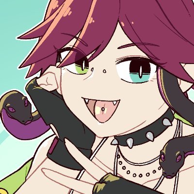 Stheno Sai 🐍🆙 Gorgon Punk Vtuberさんのプロフィール画像
