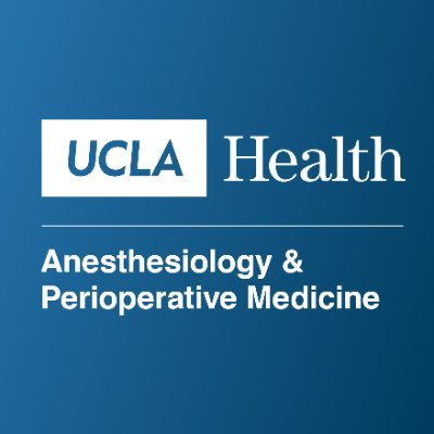 Official Twitter for the Department of Anesthesiology & Perioperative Medicine at UCLA