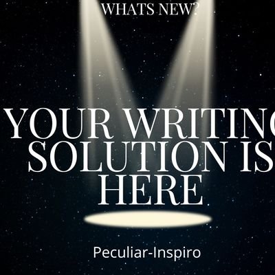 Your Writing Solution is here.