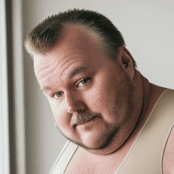 SerBullish's profile picture. AI-fantasizing fat men. Focused on straight WMAF/Interracial/Raceplay. Mostly SFW content.