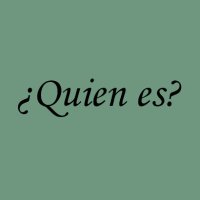 ¿Quién es?(@quien_es_net) 's Twitter Profile Photo