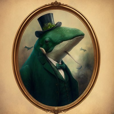 Whalecome to The Whale Society. A collection of sophisticated and majestic whales dressed in elegant attire.

$WHALE

https://t.co/GADzgjsoO3