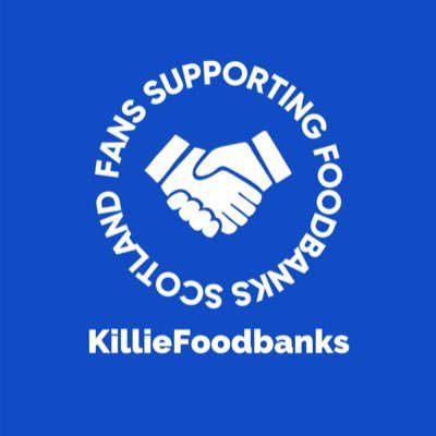 Killie fans supporting Foodbanks. #HungerDoesntWearClubColours working in conjunction with the club and The Killie Trust part of @fsfscotland DM for info.