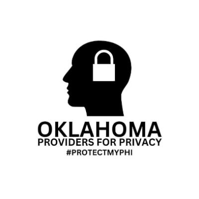 Fighting to keep mental healthcare PRIVATE. They deserve to feel better too. Oklahomas are losing the right to have control of privacy.