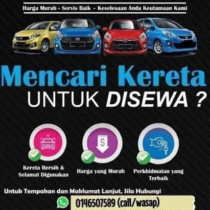 Syarikat kereta sewa yang beroperasi di Kota Kinabalu Sabah, Percuma penghantaran ke KKIA. 📲 WASAP 0146507589 untuk tawaran kadar sewa Lebih MURAH