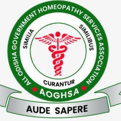 Official Handle of All Odisha Govt.Homoeopathy Services Association. This Twitter A/c is Managed by the office-bearers of @aoghsa