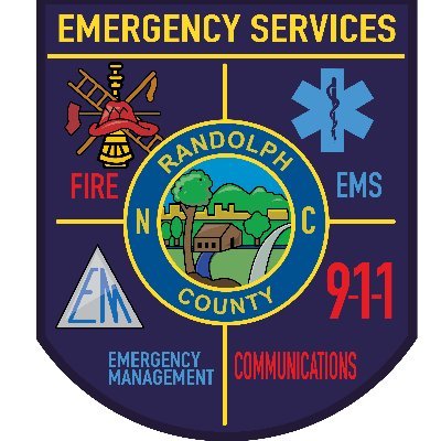 Official Twitter account for Randolph County Emergency Services, North Carolina