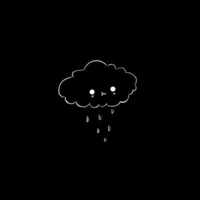 I just float around and rain for the sad people.