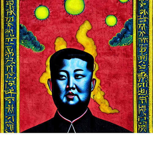 金正恩をモチーフにAIイラストを作ります