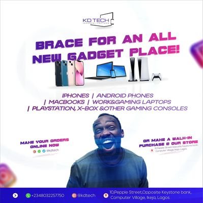 kdtech2023's profile picture. KDTECH, your gadget hub! Phones, electronics & accessories. Personalised service, competitive prices & easy returns. visit us today for all your needs.