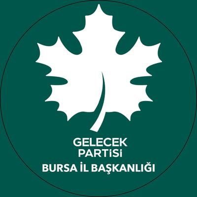 Gelecek Partisi Bursa İl Başkanlığının Resmî Hesabıdır.