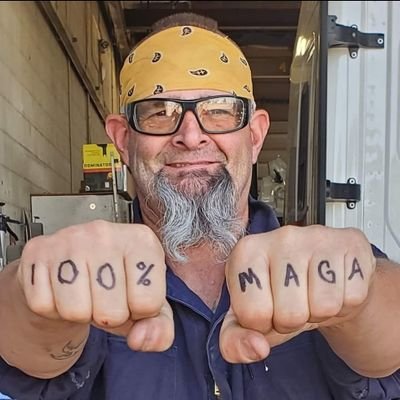 Patriot / 1A / 2A / Biker For Trump / ULTRA MAGA ❤️🇺🇲❤️ / UNVAXXED / My prounouns are FUCK/OFF & 🖕🏼BLM, 🖕🏼ANTIFA, 🖕🏼THE WOKE, 🖕🏼DEMOCRATS, 🖕🏼UKRAINE