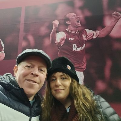 West ham supporter, ST holder Billy Bonds lower, always there with my lovely........COYI!!! ⚒⚒⚒