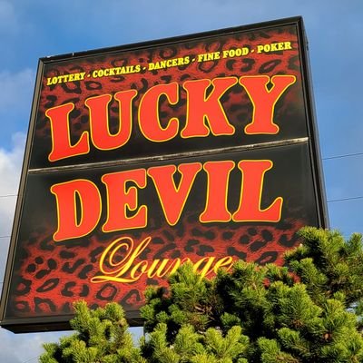 Strippers, fine food and poker. Come get lucky! Home of #LuckyDevilsEats and #Food2GoGo #luckydevillounge